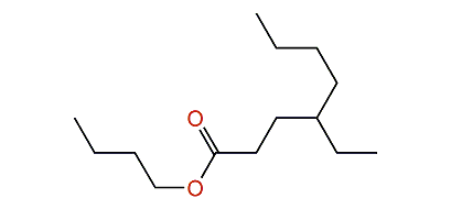 Butyl 4-ethyloctanoate